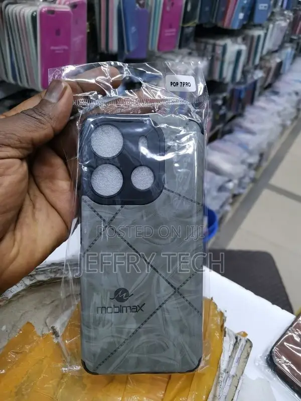 Leather Phone Case for TECNO Pop 7 Pro