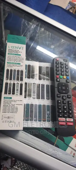 Universal Hisense Smart TV Replacement Remote Available.
