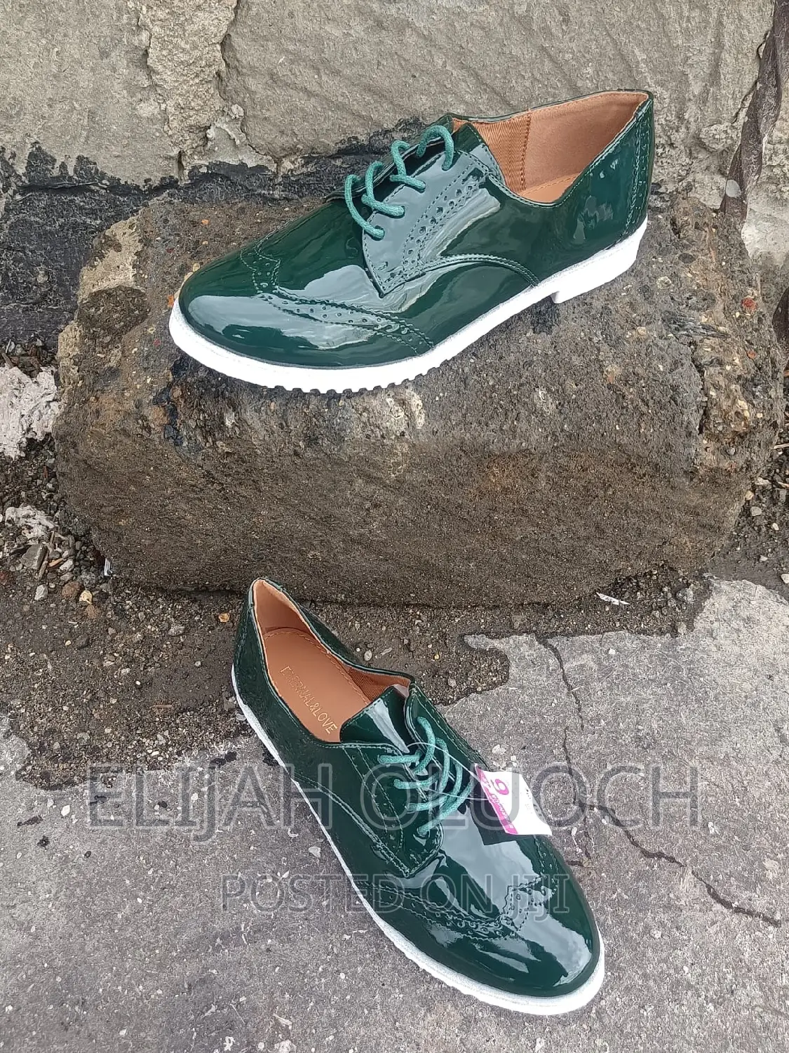 Brogue White Sole