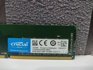 Crucial Ram 8gb Ddr4 2400 Mhz Cl17 Desktop Memory