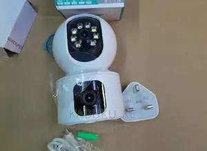 Indoor Smart Wifi Camera V380 Dual Lens Night Vision