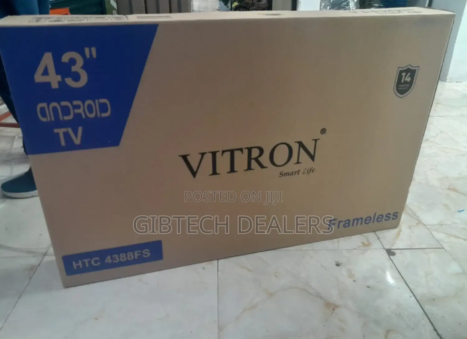 Vitron 43" Inches Smart Android Tv