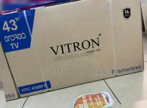 Vitron 43" Smart Android Frameless Tv