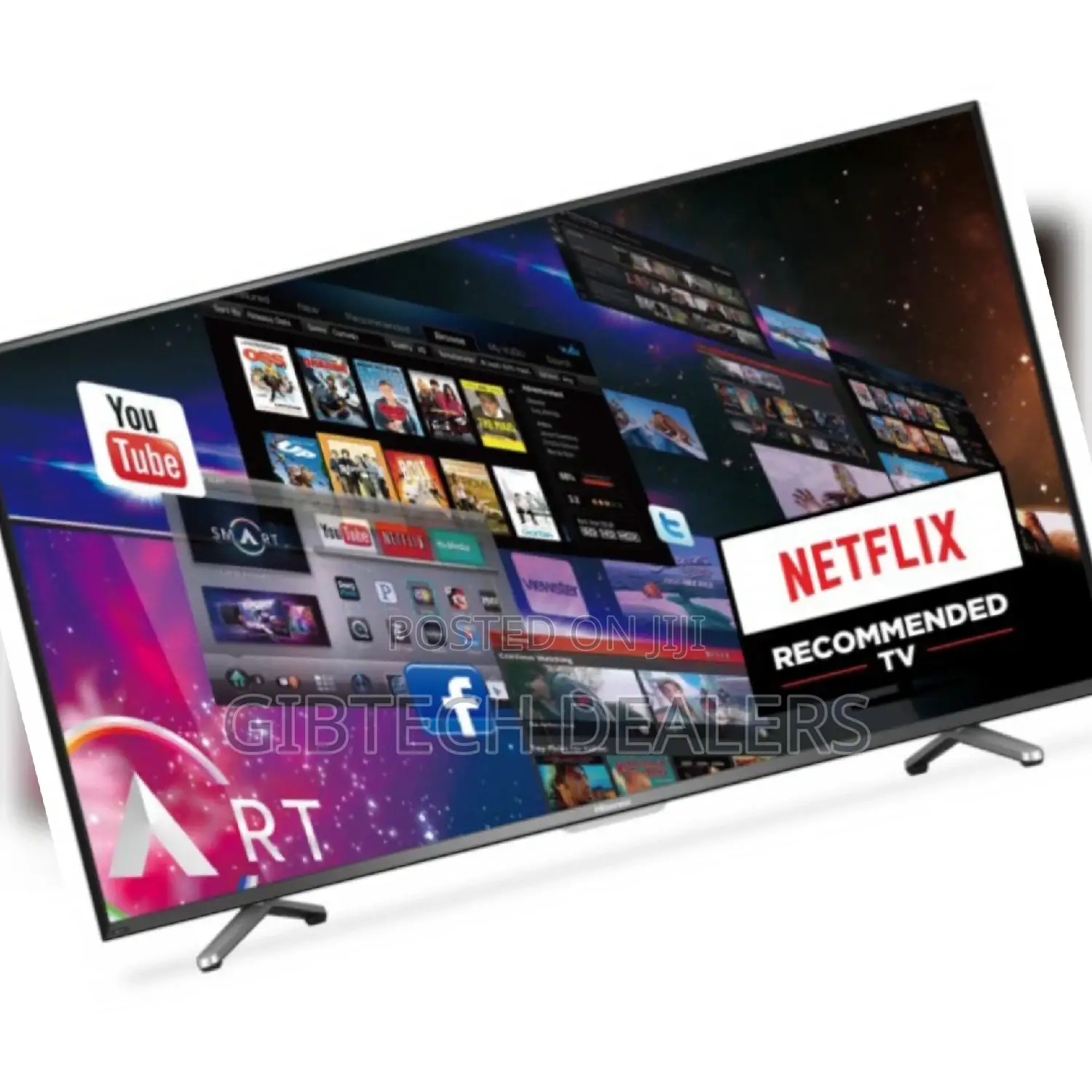 Vitron 43 " Frameless Smart Tv
