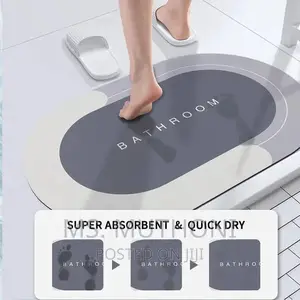 High Density Ant- Slip Rubber Bathroom Mat Now Available