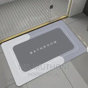 High Density Ant- Slip Rubber Bathroom Mat Now Available