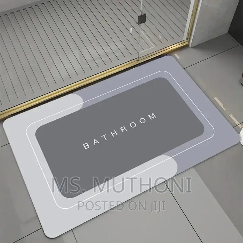 High Density Ant- Slip Rubber Bathroom Mat Now Available