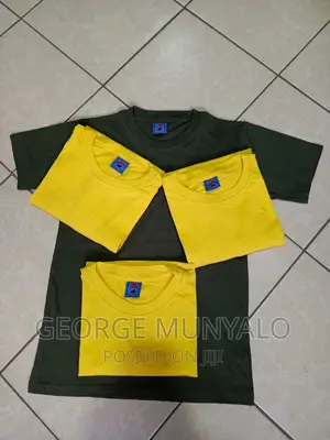 Yellow Cotton T-shirts