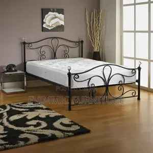 Wageni Black Beds 4 Ft X 6 Ft