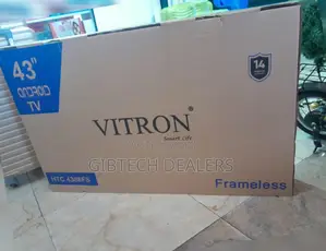 43 Inch Vitron Smart Android Frameless Tv