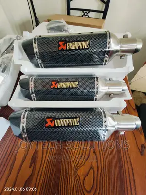Universal Motorcycle Exhaust Pipe, Akrapovic With Db Killer