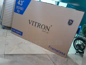 Vitron 43 Inches Frameless Smart Tv