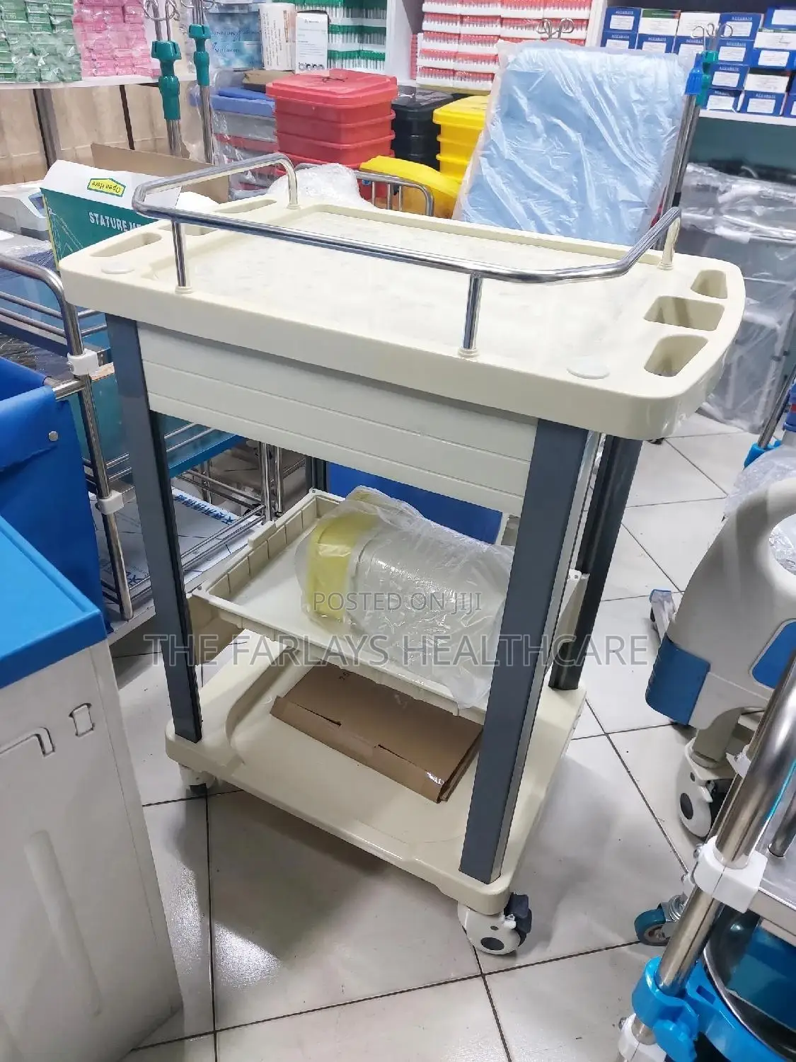Emergency Trolley - Open Model