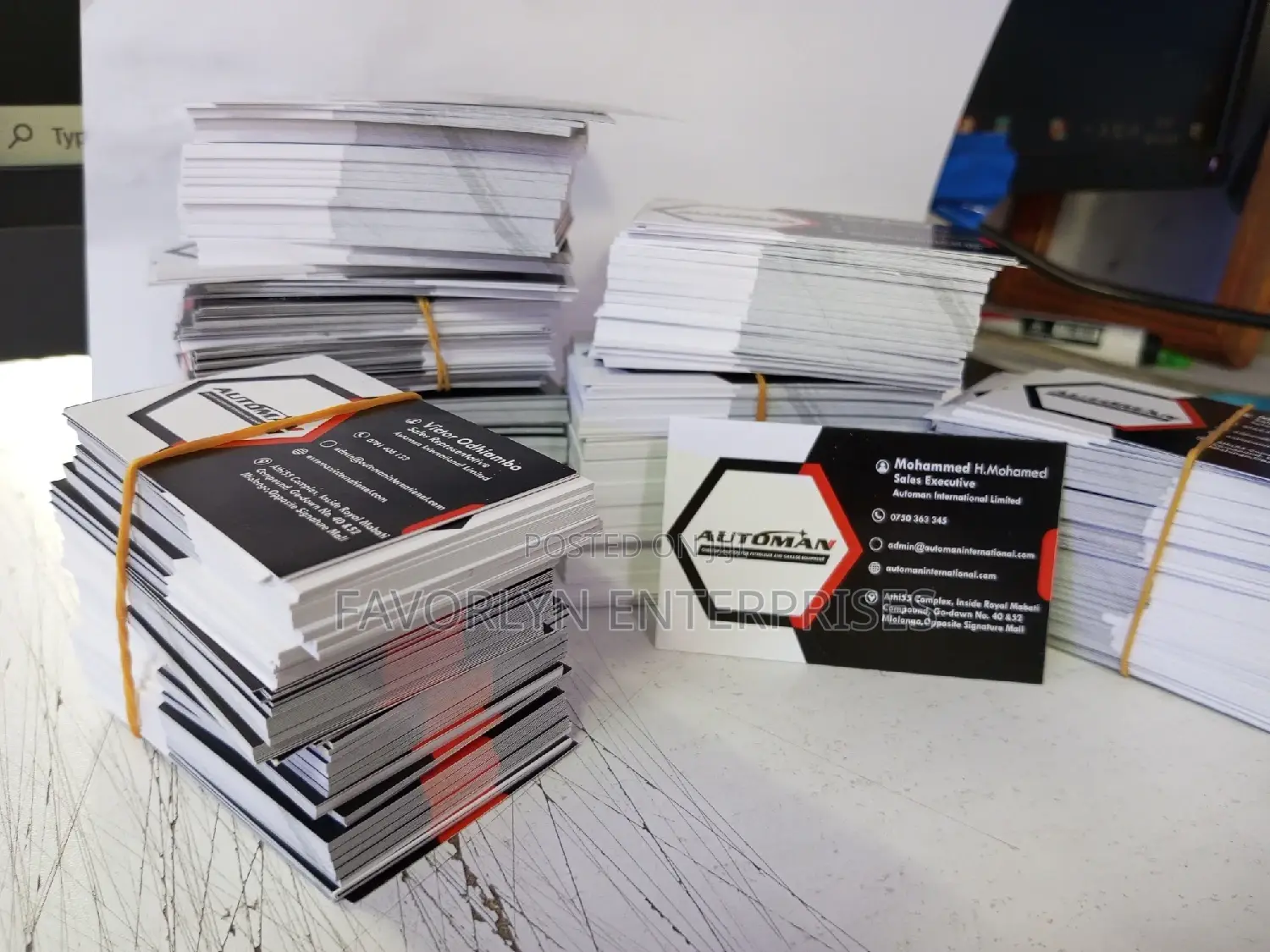 Executive Business Cards Printing