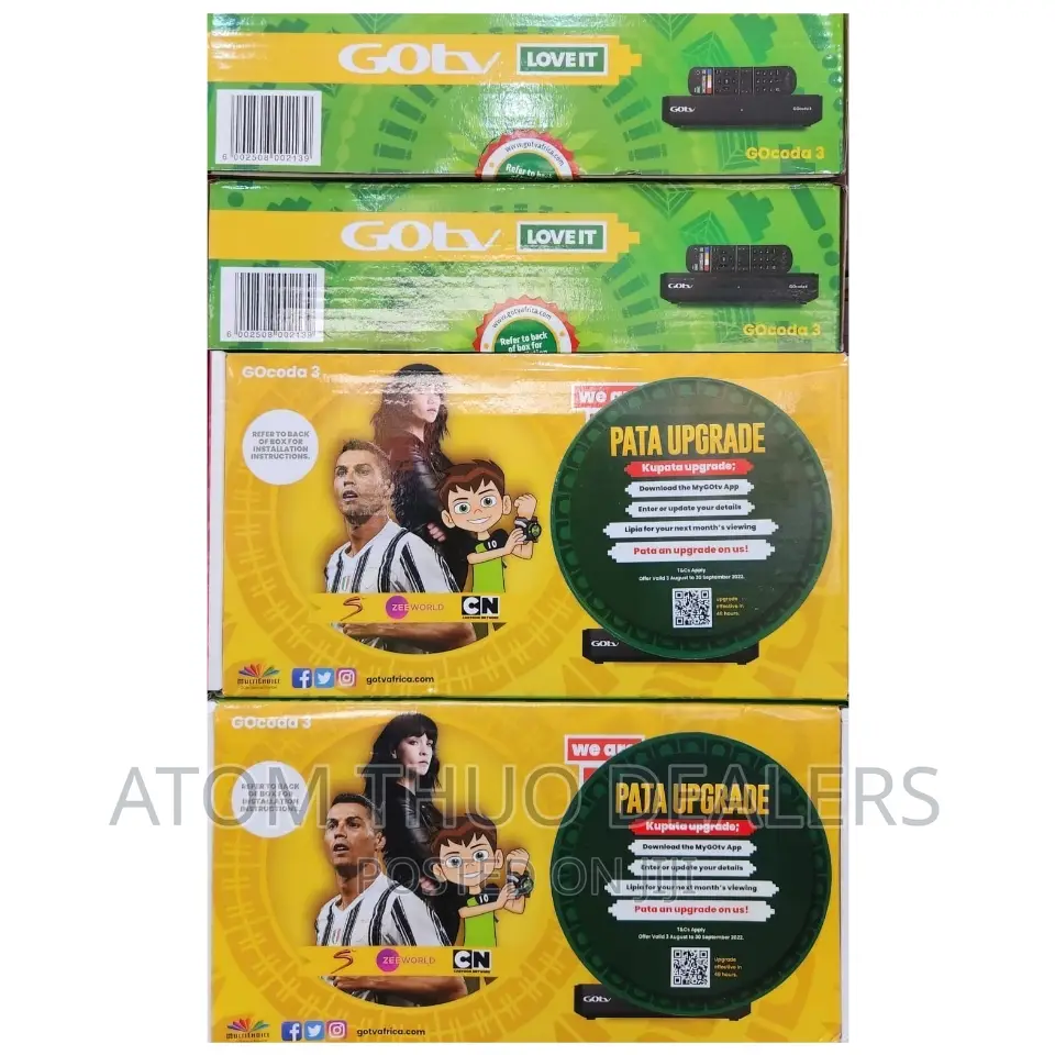 Gotv Decoder (With One Month Paid Subscription )