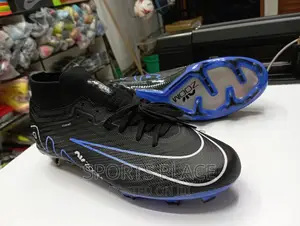 Black Nike Air Zoom Football Boots