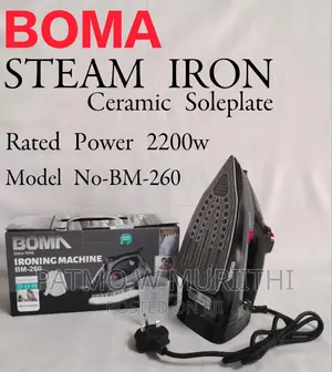 Steam Iron With Ceramic Coating Base Bm 260