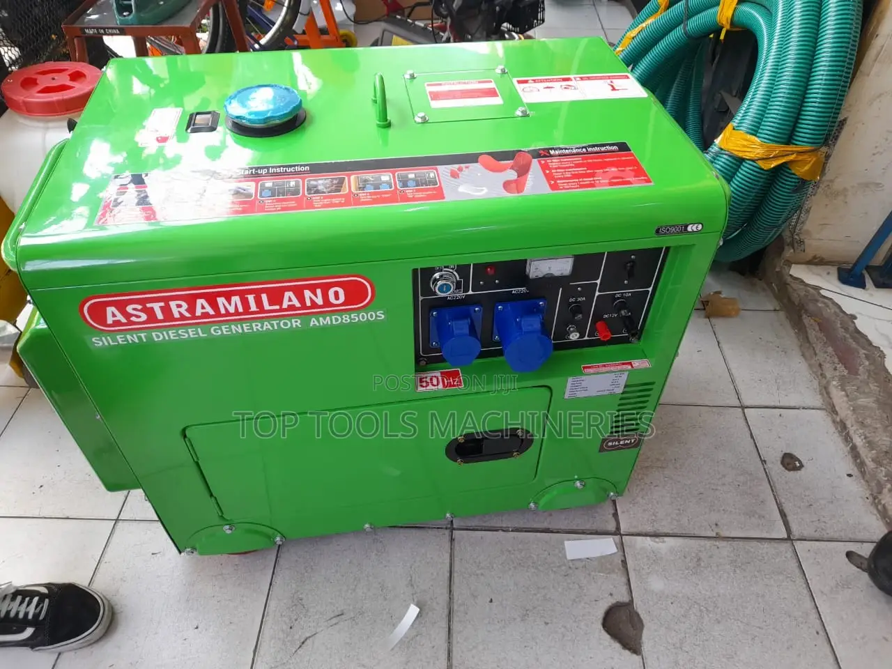 Astramilano 10kva Diesel Silent Generator Single Phase