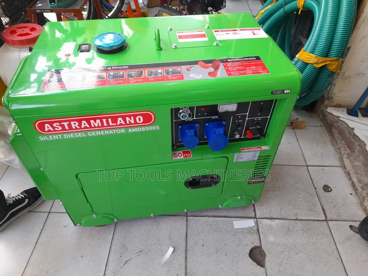 Astramilano 10kva Diesel Silent Generator Single Phase