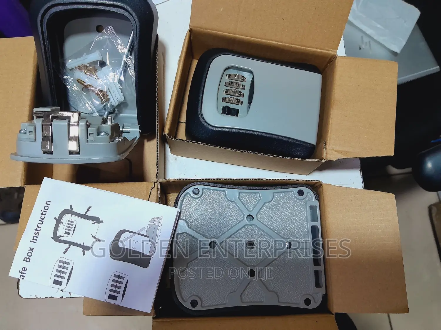 Airbnb Aluminium Wall Mount Key Lock Safe