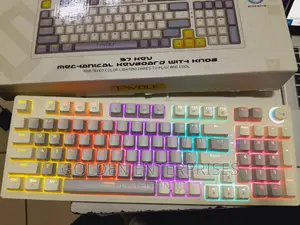 97 Key Mechanical Keyboard With Knob, Gaming Keyboard