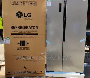 *Lg Side by Side Fridge 519litres Non Frost