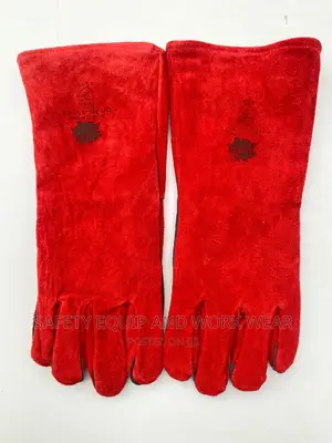 Quality Leather Welding Protective Gloves 16inches