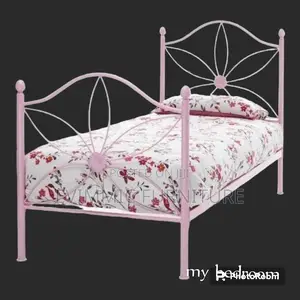 Princess Pink Metal Beds 3 Ft X 6 Ft