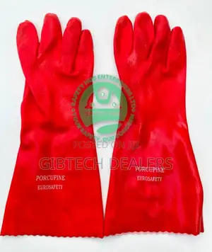 Pvc Safety Chemical Gloves