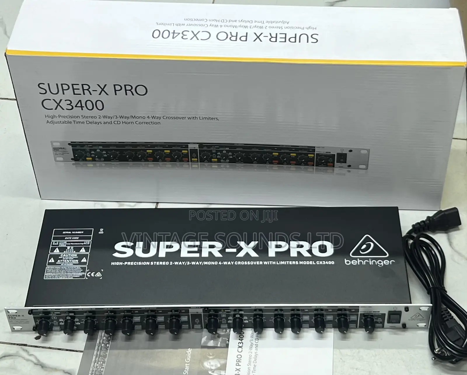 Behringer Super-X Pro Cx3400 Crossover