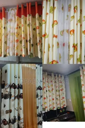 Kitchen Sheer and Curtain Kitchen Sheer and Curtain