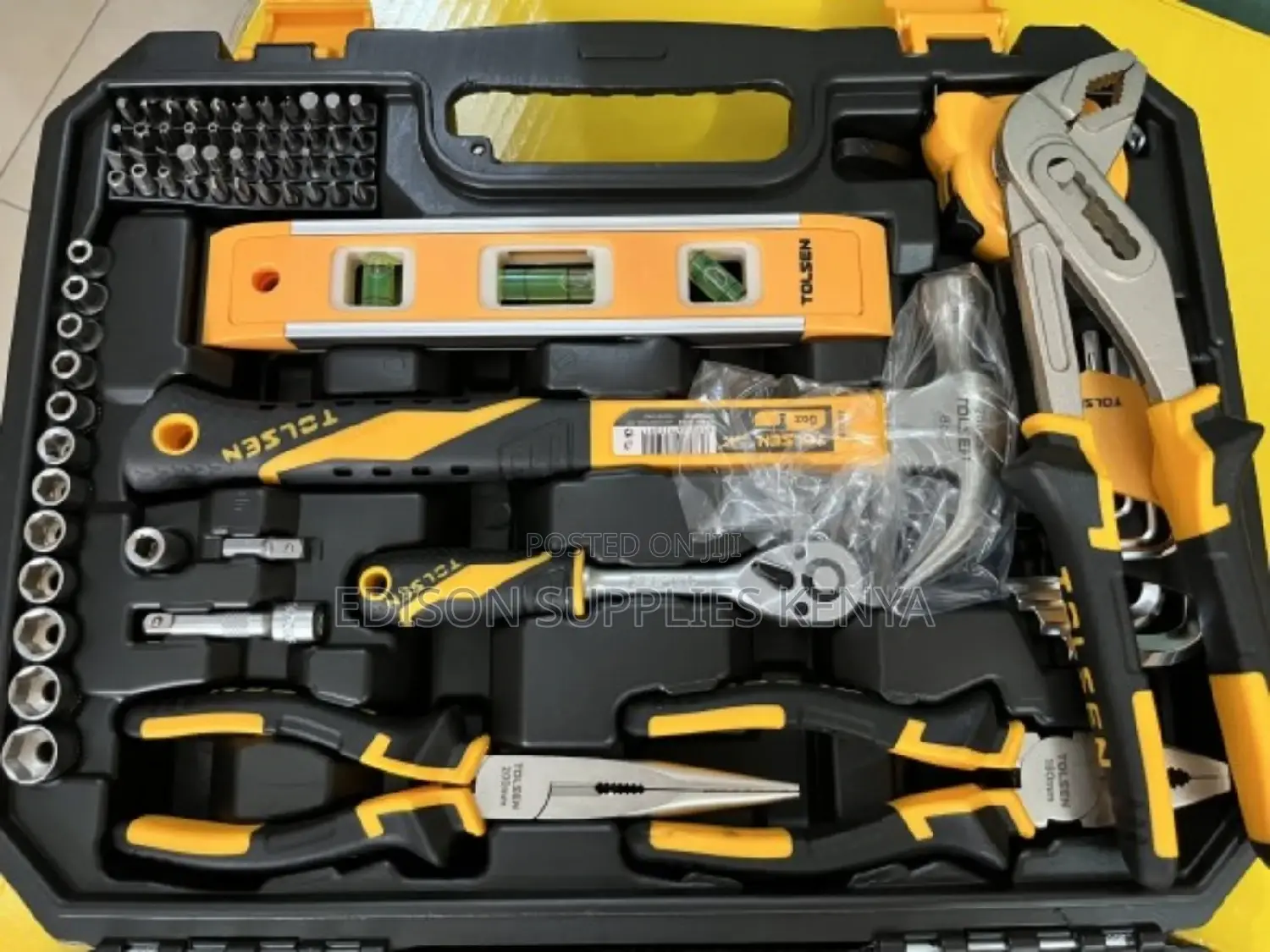 Complete Tools Set Tolsen 89pcs Household Tools Set - 85352