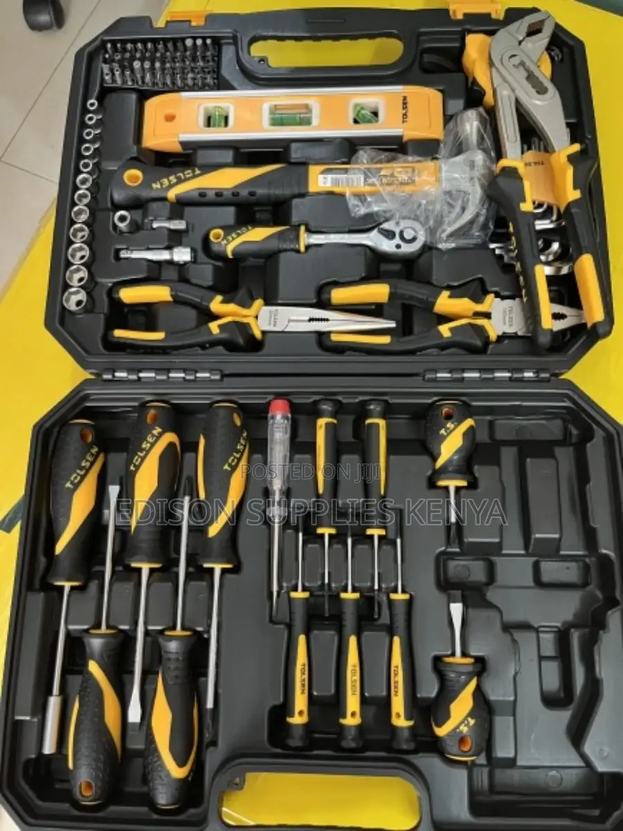 Complete Tools Set Tolsen 89pcs Household Tools Set - 85352