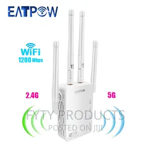 1200mbps Wifi Repeater Dual Band Wifi Signal Extender