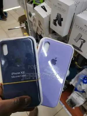 iPhone X/Xs Black Silicone Case