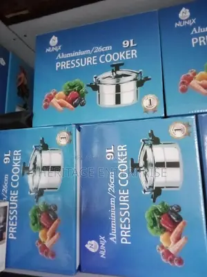Pressure Cooker//9ltrs Nunix Aluminum Pressure Cooker