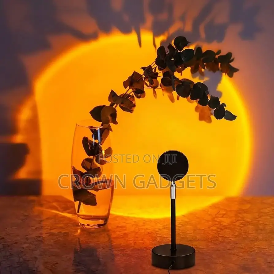 16 Colors 4 Modes Sunset Projection Lamp With Remote