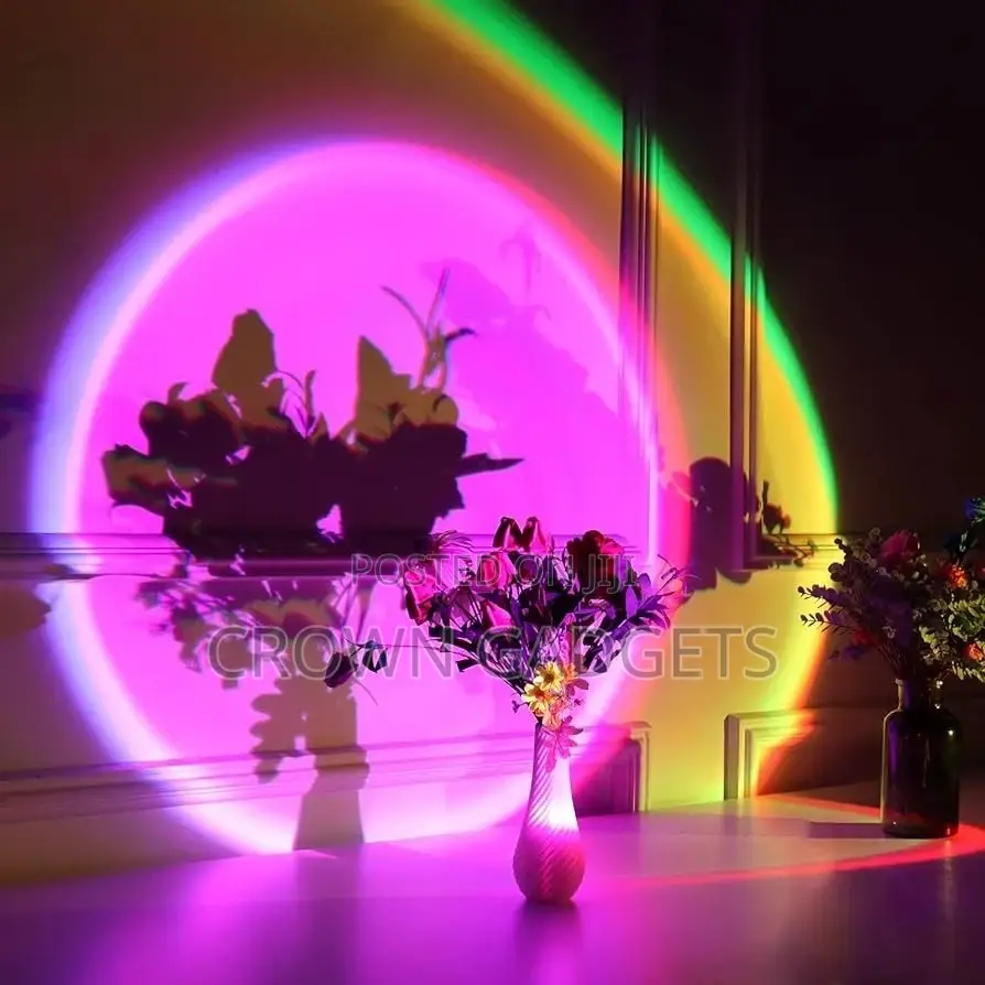 16 Colors Sunset Projector Lamp