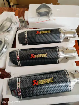 Sports Motorcycle Akrapovic System . With DB Killer Technolo