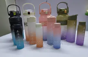 3 in 1 Motivational Water Bottle