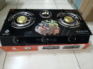 Nunix 3 Burner Gas Cooker Now Available