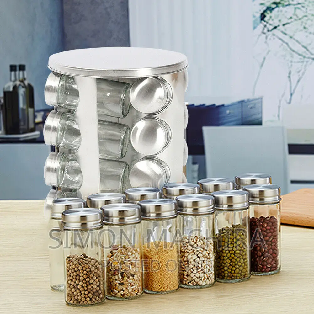 Rotating Spice Rack 12 Pieces