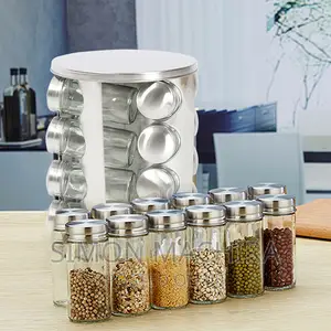 Rotating Spice Rack 12 Pieces