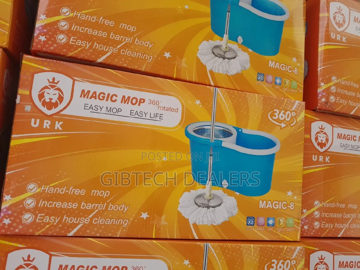 Rotating 360 Spin Mopper Bucket