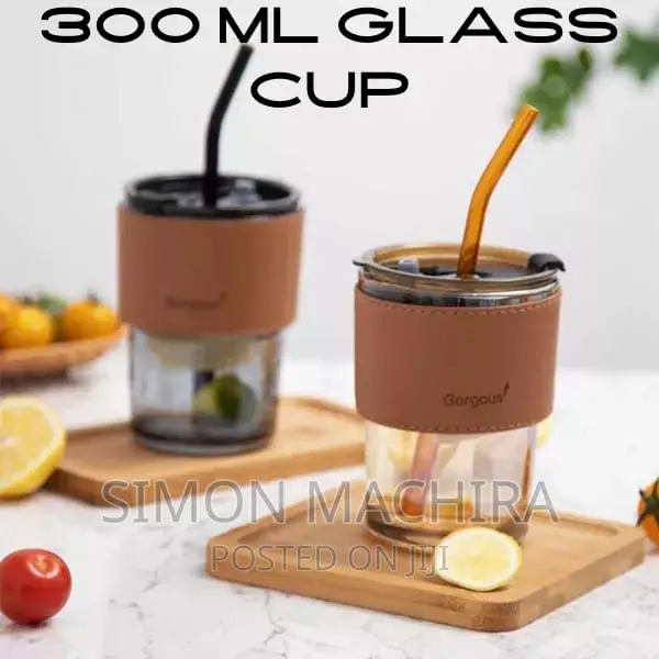 Glass Smoothie Cup