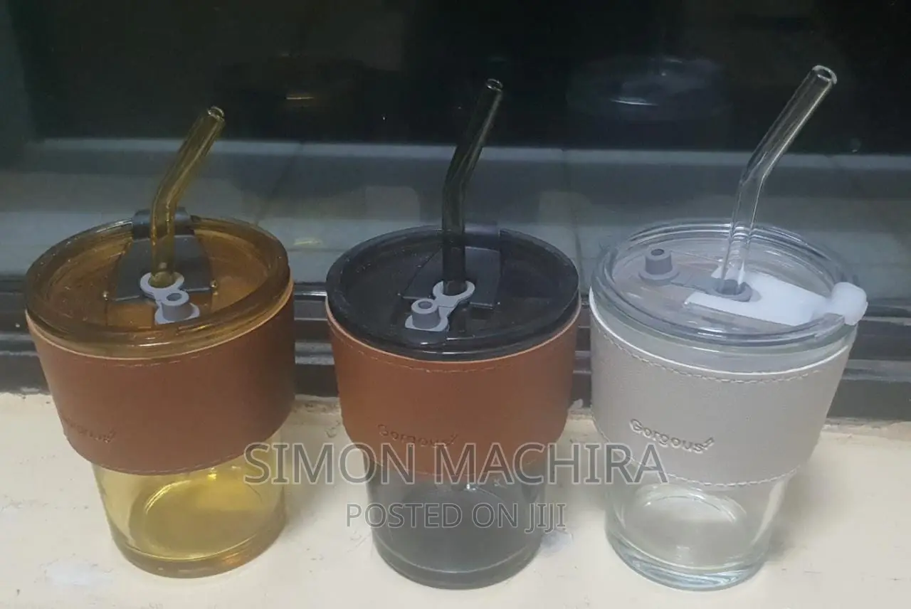 Glass Smoothie Cup