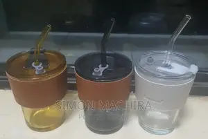 Glass Smoothie Cup