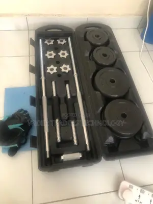 *50kg/York Barbell and Dumbbell Set