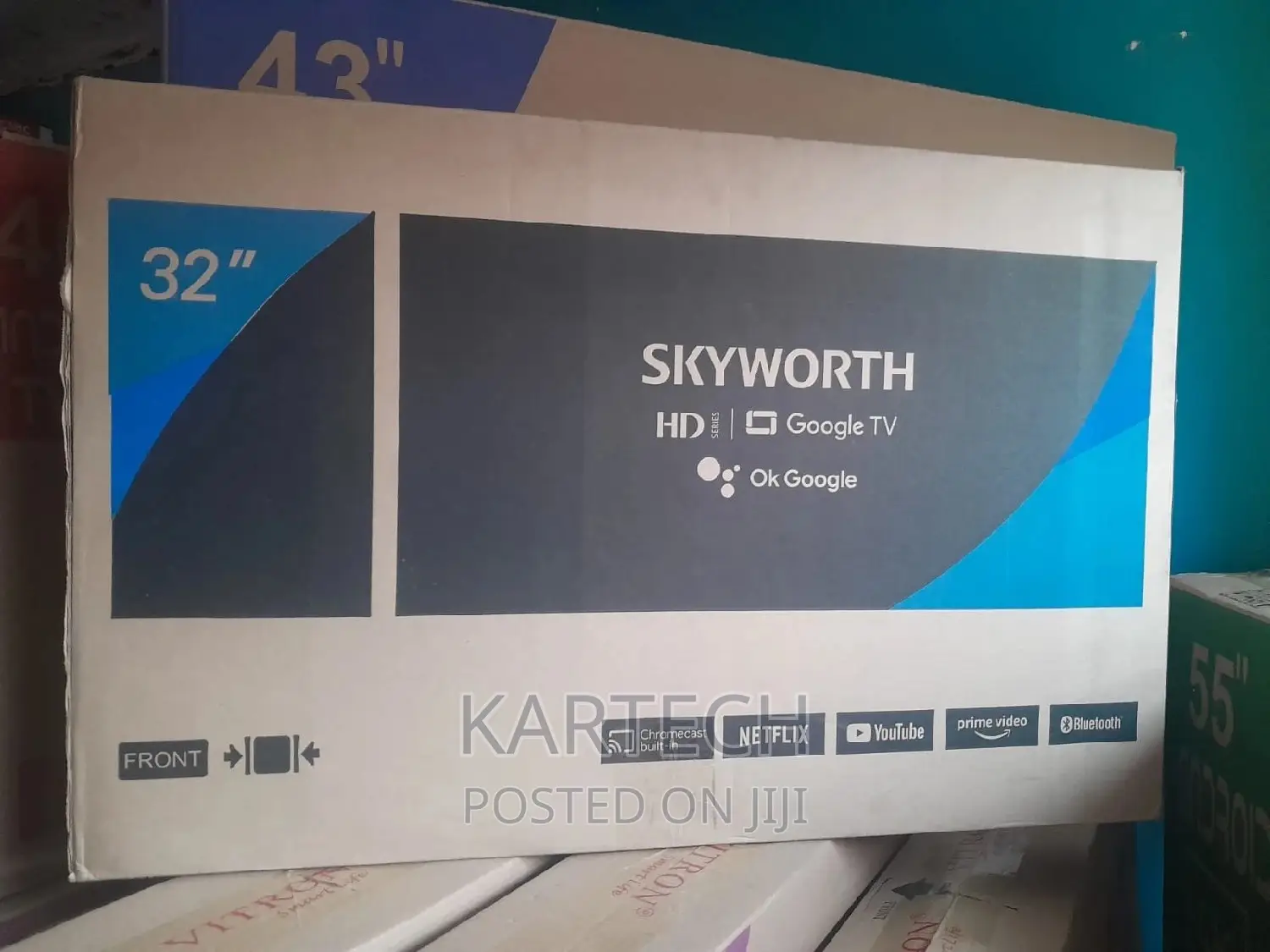 32" Skyworth Smart Android Frameless Tv