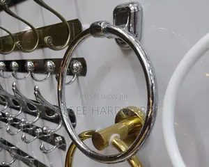 Towel Ring Plastic Chrome Plated